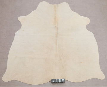 Kuhfell Beige sehr hell (1480) 1-2 qm Gesamtaufnahme