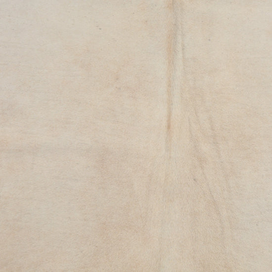 Kuhfell Beige sehr hell (1480) 1-2 qm Nahaufnahme - Rücken