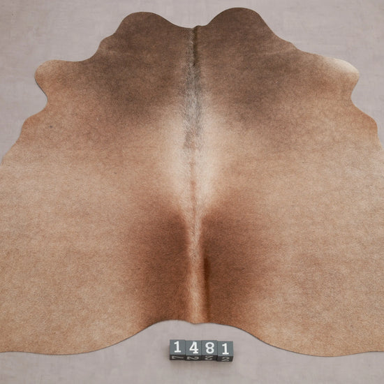 Kuhfell Braun Beige (1481) 1-2 qm Gesamtaufnahme