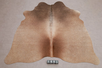 Kuhfell Braun Beige (1481) 1-2 qm Gesamtaufnahme