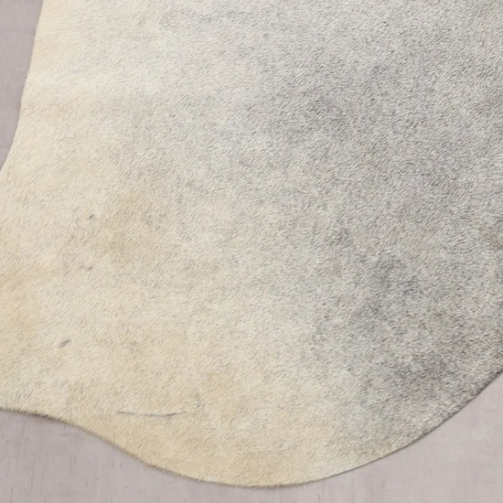 Kuhfell Grau Beige Weiß (1491) 1-2 qm - Nahaufnahme Bein