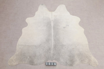 Kuhfell Grau Weiß Beige (1514) 1-2 qm Gesamtaufnahme