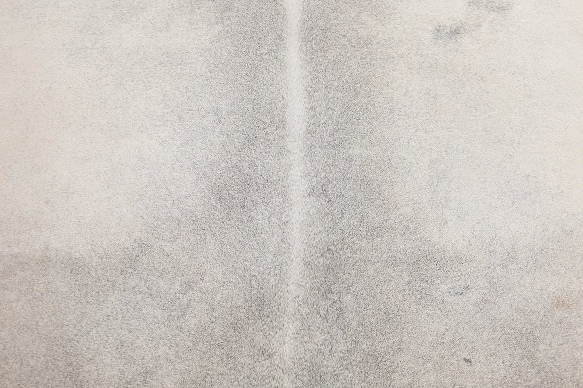 Kuhfell Grau Weiß Beige (1514) 1-2 qm Nahaufnahme Rückenmitte