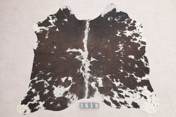 Kuhfell Schwarz Grau Weiß gesprenkelt (1513) 1-2 qm Gesamtaufnahme
