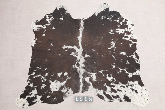 Kuhfell Schwarz Grau Weiß gesprenkelt (1513) 1-2 qm Gesamtaufnahme