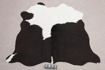 Kuhfell Schwarz Weiß (1471) 1-2 qm Gesamtaufnahme