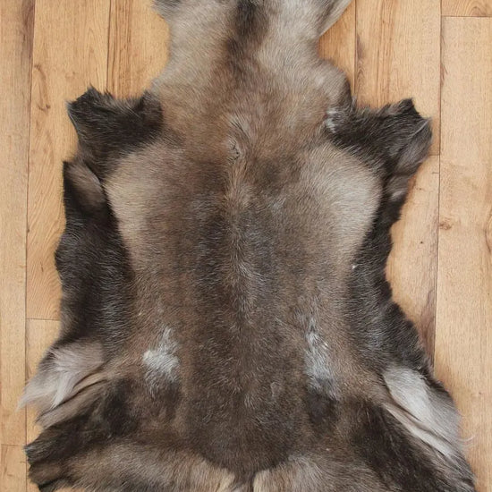 Rentierfell dunkel Gerberei Birke