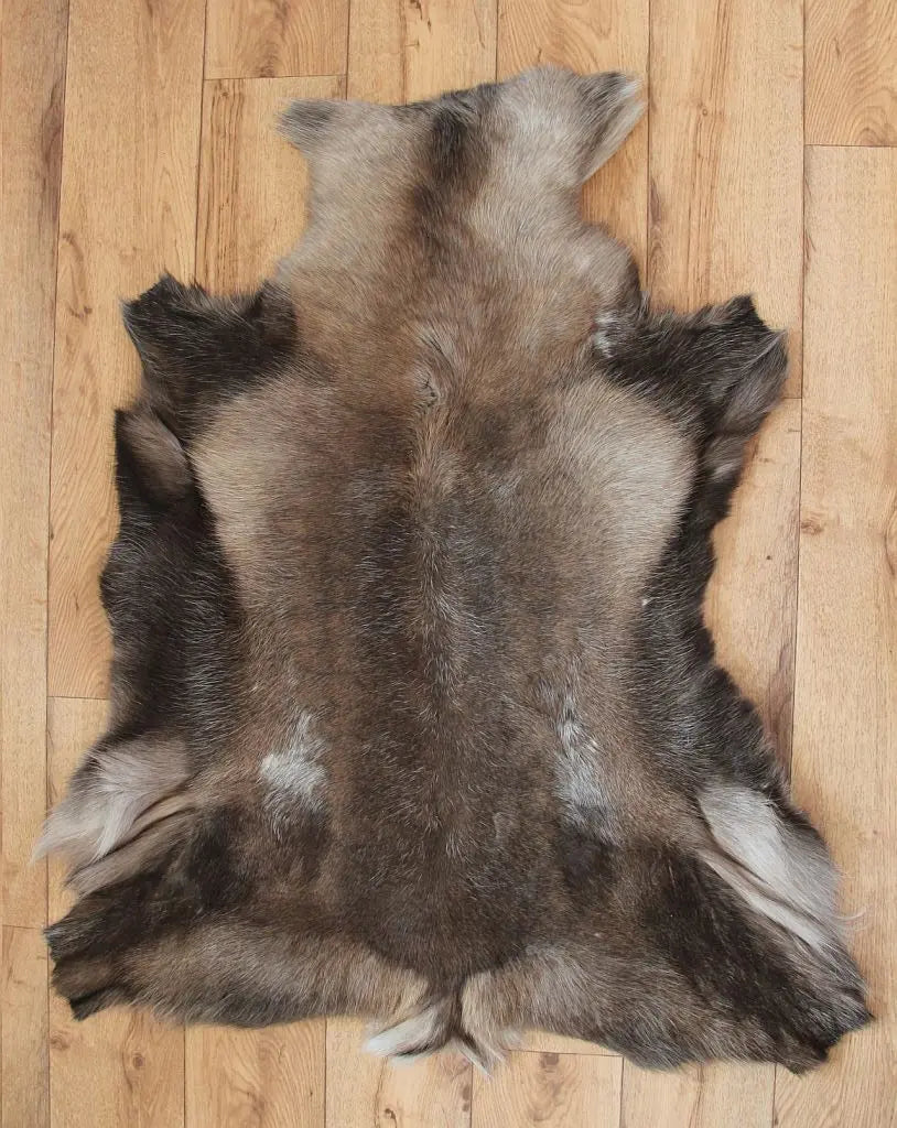 Rentierfell dunkel Gerberei Birke