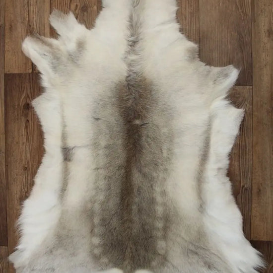 Rentierfell hell Gerberei Birke