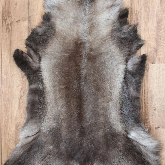 Rentierfell dunkel Gerberei Birke