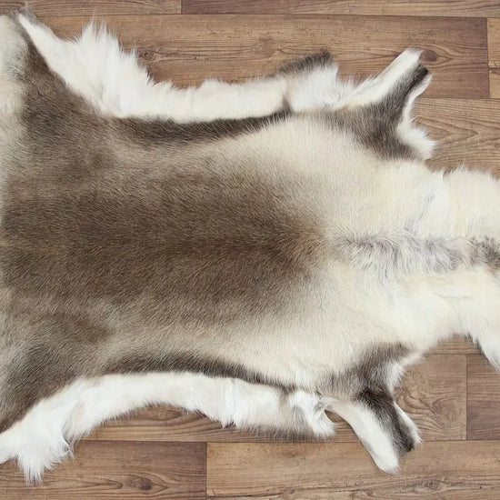 Rentierfell Naturfarben Gerberei Birke