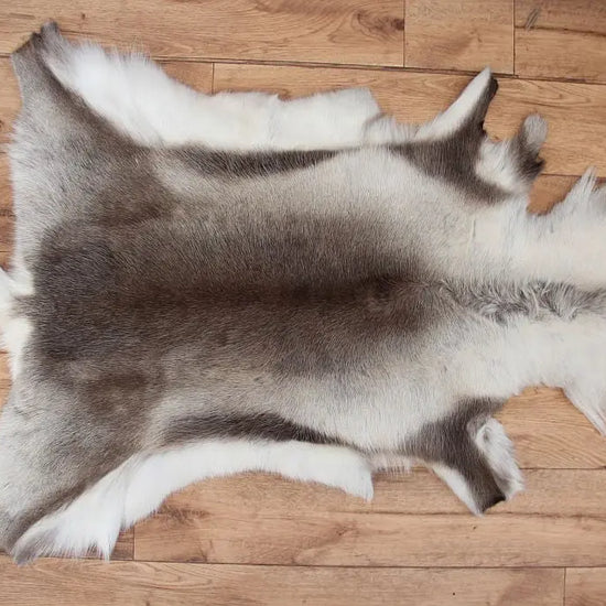 Rentierfell Naturfarben Gerberei Birke